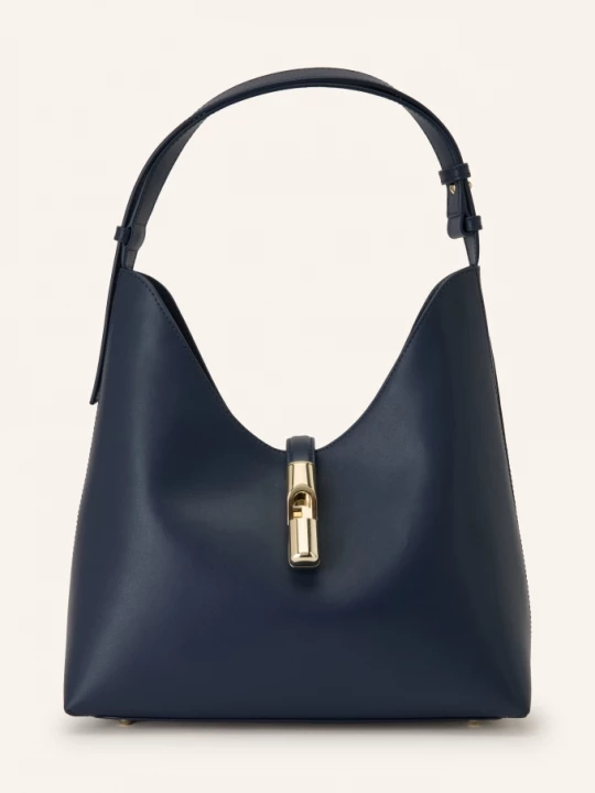 Obrázek produktu Furla Vaková Kabelka Goccia Medium tmavě modrá