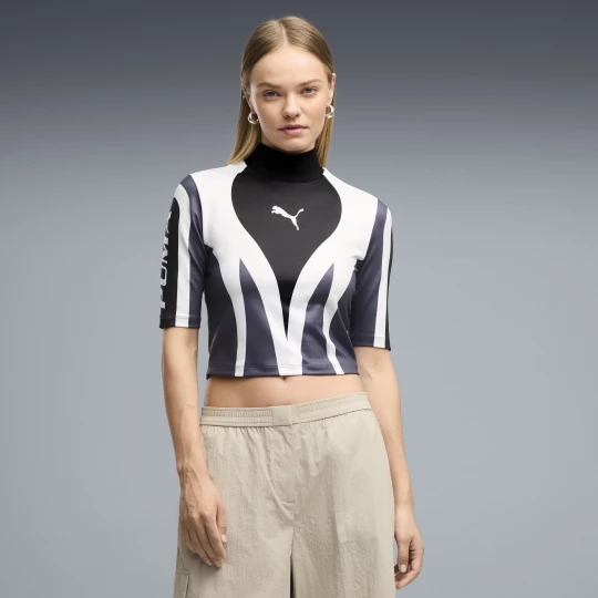 Obrázek produktu FUTURE.PUMA.ARCHIVE Moto Tight Top Women, Clothing, Black