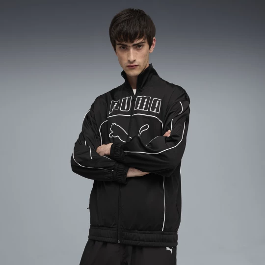 Obrázek produktu FUTURE.PUMA.ARCHIVE Relaxed Track Jacket Unisex, Clothing, Black