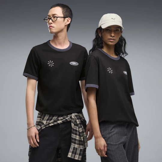 Obrázek produktu FUTURE.PUMA.ARCHIVE Ringer Tee Unisex, Clothing, Black