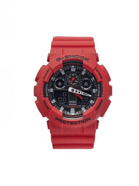 Obrázek produktu G-Shock Hodinky GA-100B-4AER Červená