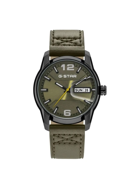 Obrázek produktu G-STAR Analogové hodinky 'Date watch Selvedge' zelená