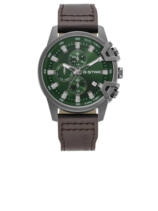 Obrázek produktu G-STAR Analogové hodinky 'Function watch Bend3D' hnědá