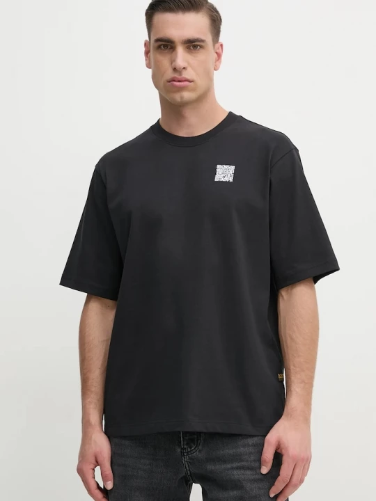 Obrázek produktu G-Star Bavlněné tričko G-Star Raw černá