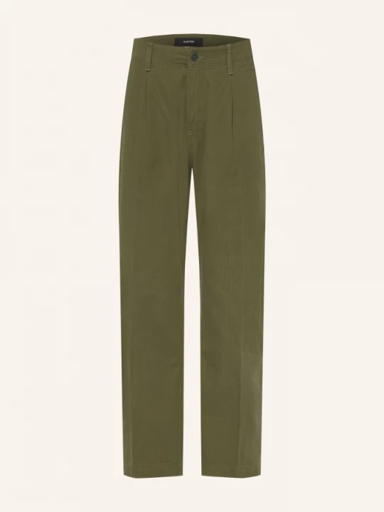 Obrázek produktu G-Star Chino Pleated Loose Tapered Zúžený Střih khaki