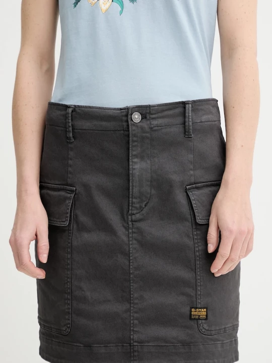 Obrázek produktu G-Star Džínová sukně G-Star Cargo short šedá