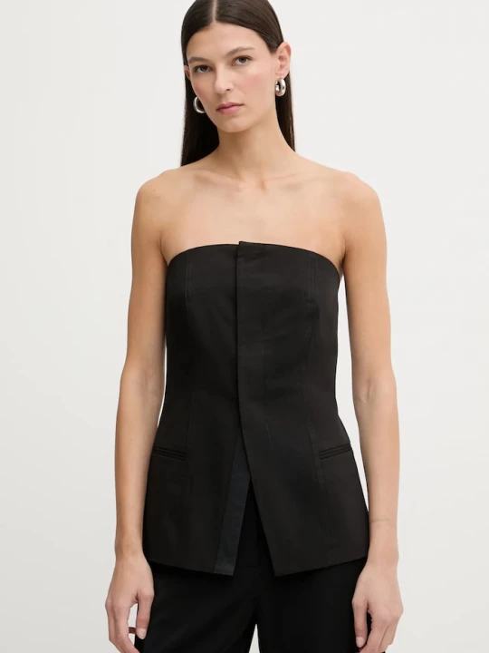 Obrázek produktu G-Star Halenka z vlněné směsi G-Star Strapless černá