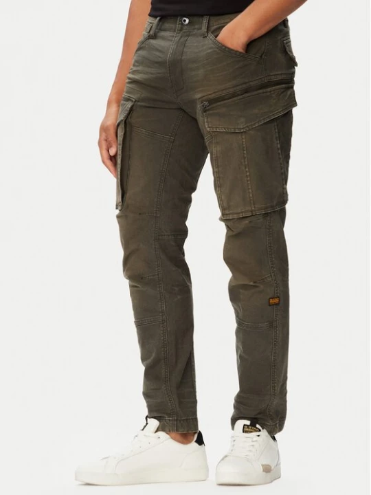 Obrázek produktu G-Star Raw Cargo kalhoty Rovic D02190-E172 Khaki Tapered Fit