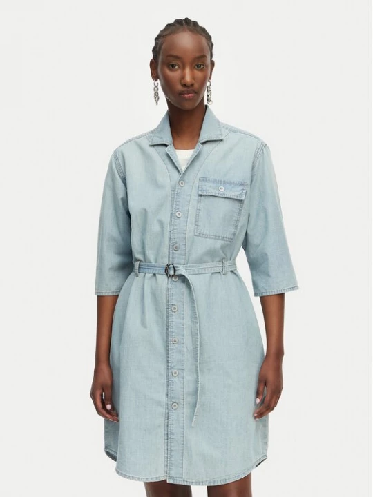 Obrázek produktu G-Star Raw Džínové šaty D28853-E356 Světle modrá Regular Fit