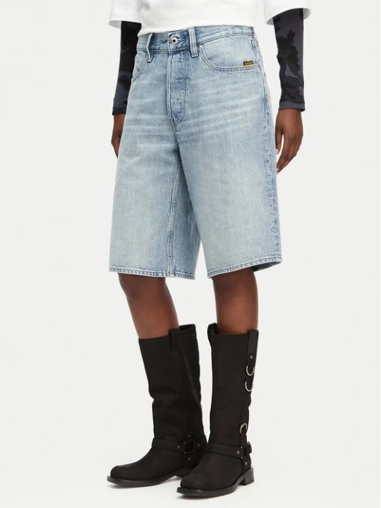 Obrázek produktu G-Star Raw Džínové šortky Clean Edge D28383-E352 Světle modrá Wide Fit