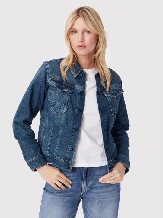 Obrázek produktu G-Star Raw Jeansová bunda Burten Stretch D20051-C911-C767 Tmavomodrá Regular Fit
