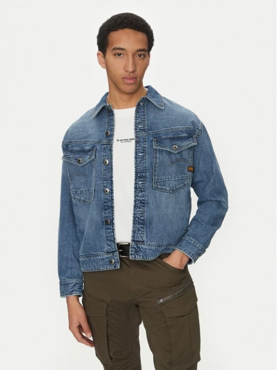 Obrázek produktu G-Star Raw Jeansová bunda Dakota D23593-D536 H152 Modrá Regular Fit