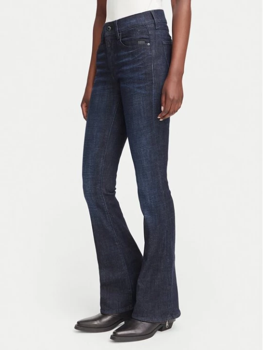 Obrázek produktu G-Star Raw Jeansy 3301 D21290-C051 Modrá Flared Fit