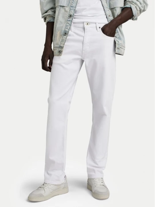 Obrázek produktu G-Star Raw Jeansy Mose D23692-D552 Bílá Straight Fit