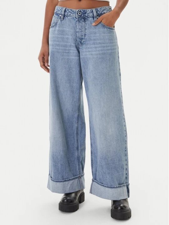 Obrázek produktu G-Star Raw Jeansy Roxx D28394-D536 Světle modrá Wide Leg