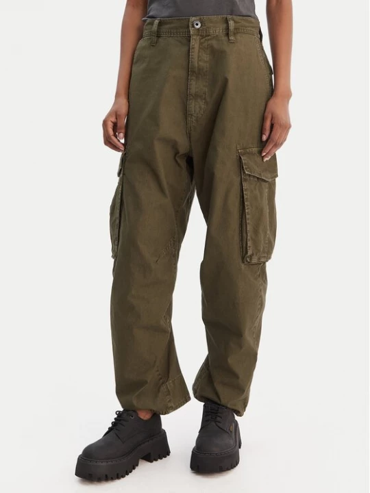 Obrázek produktu G-Star Raw Kalhoty z materiálu D28756-D388 Zelená Boyfriend Fit
