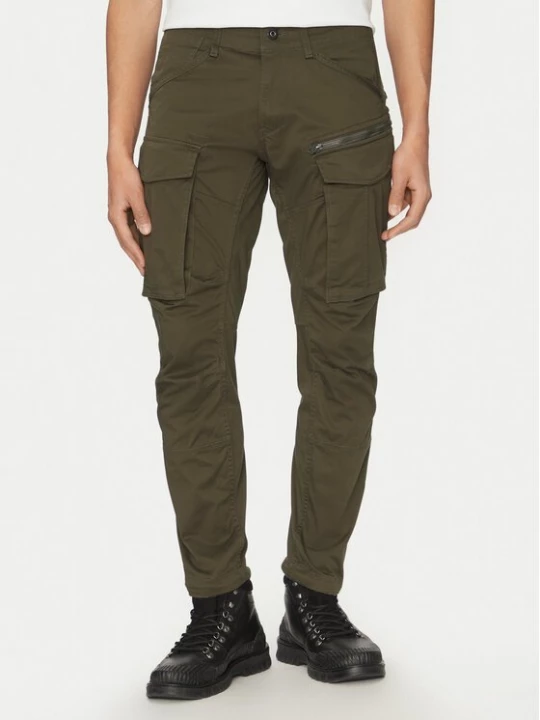 Obrázek produktu G-Star Raw Kalhoty z materiálu Rovic D02190-5126-6059 Zelená Tapered Fit