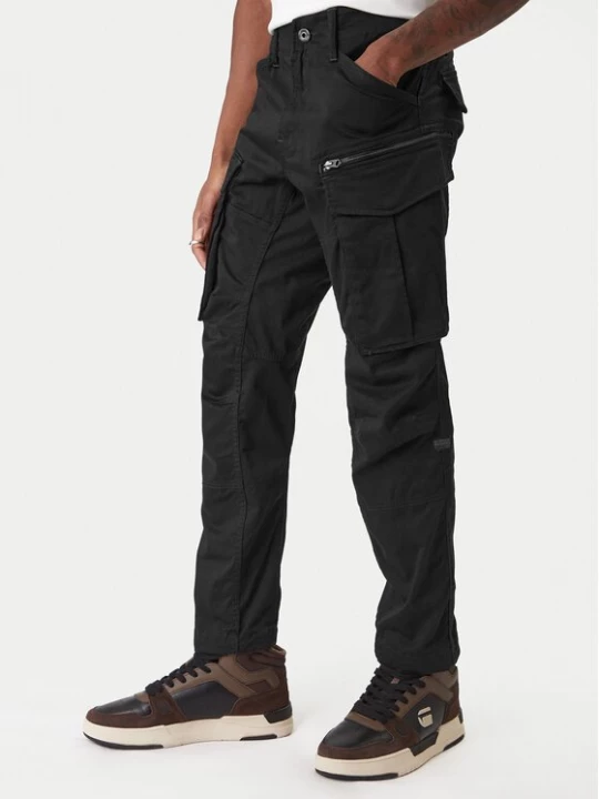 Obrázek produktu G-Star Raw Kalhoty z materiálu Rovic D02190-5126-6484 Černá Tapered Fit