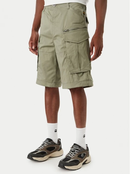 Obrázek produktu G-Star Raw Kalhoty z materiálu Rovic D08566-5126 Zelená Tapered Fit
