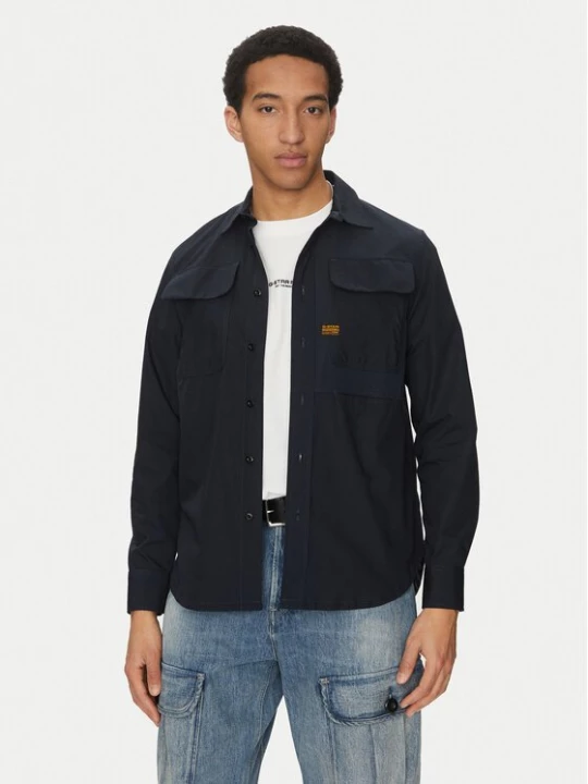 Obrázek produktu G-Star Raw Košile Cpo Utility D26470-C973 C742 Tmavomodrá Regular Fit
