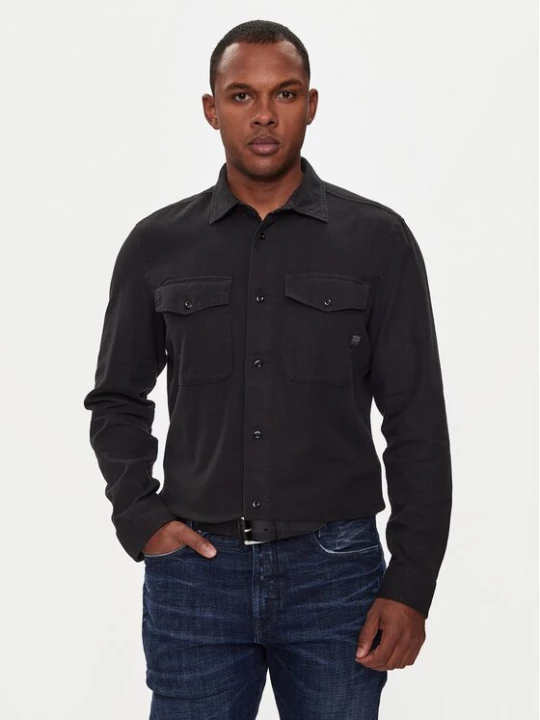 Obrázek produktu G-Star Raw Košile Marine D24963-D454 Černá Slim Fit