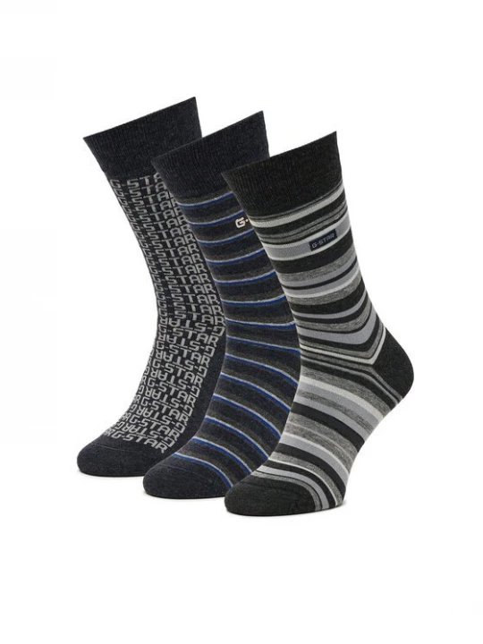 Obrázek produktu G-Star Raw Kotníkové ponožky AS_G-STAR_W_047_SS25 (3-PACK) Černá