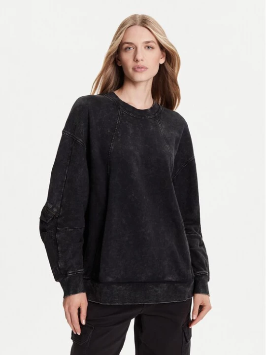 Obrázek produktu G-Star Raw Mikina Washed 3D D27738-D969 Černá Oversize