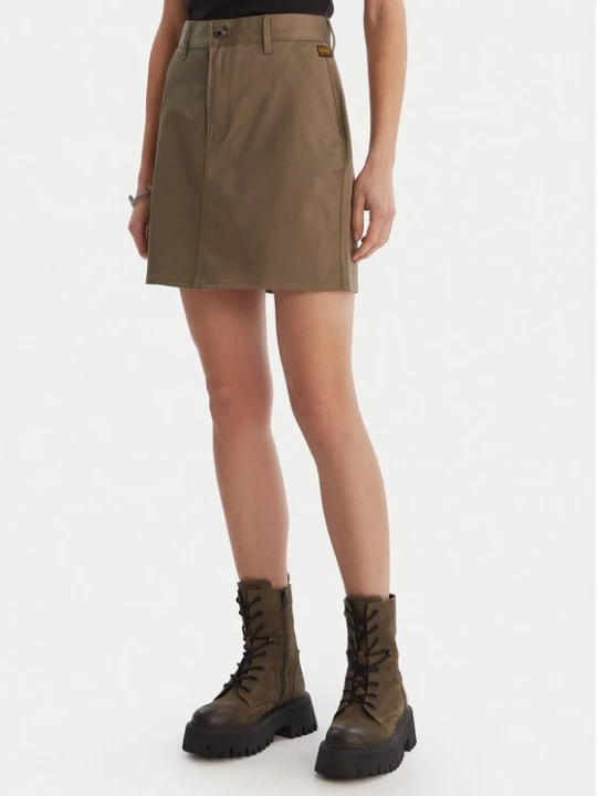 Obrázek produktu G-Star Raw Mini sukně D29095-5126 Khaki Regular Fit
