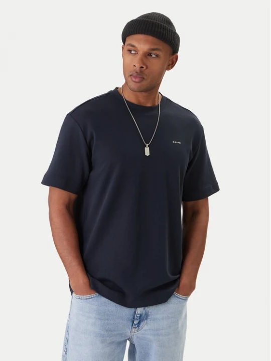Obrázek produktu G-Star Raw T-Shirt D28609-C812 Tmavomodrá Regular Fit