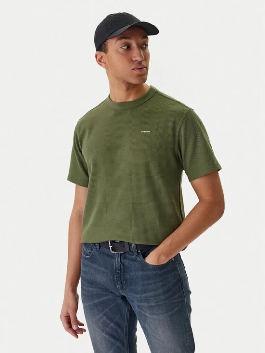Obrázek produktu G-Star Raw T-Shirt D28609-E383 Zelená Regular Fit