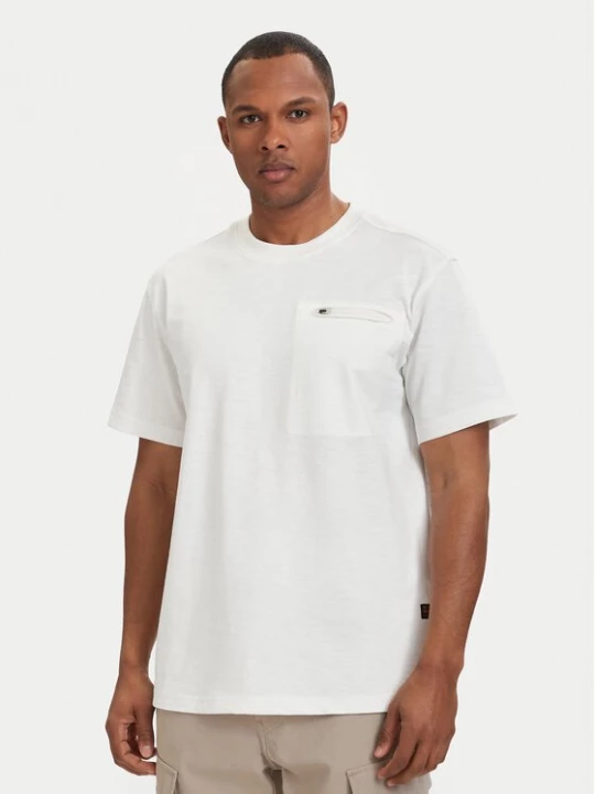 Obrázek produktu G-Star Raw T-Shirt Distressed D28891-E512 Krémová Regular Fit