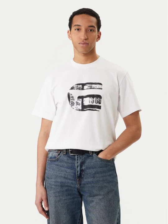 Obrázek produktu G-Star Raw T-Shirt G Icon Graphic D28823-E385 Bílá Regular Fit