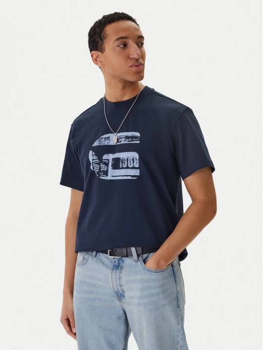 Obrázek produktu G-Star Raw T-Shirt G Icon Graphic D28823-E385 Tmavomodrá Regular Fit