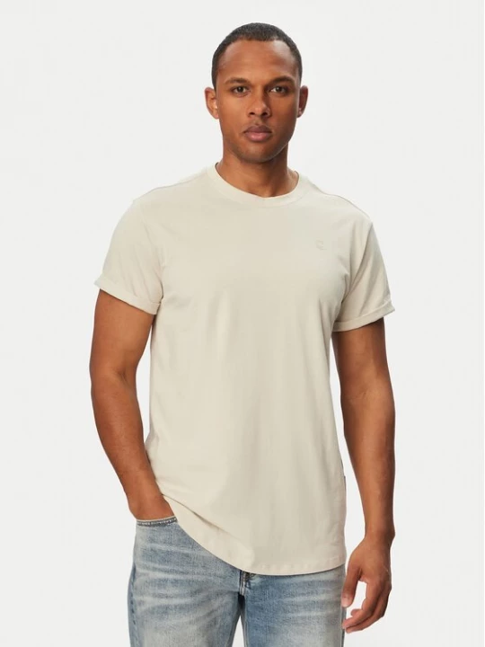 Obrázek produktu G-Star Raw T-Shirt Lash D16396-B353 Krémová Regular Fit