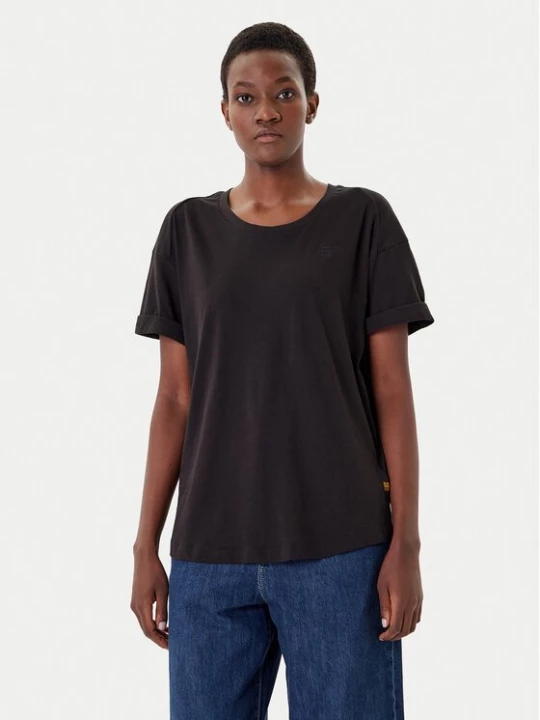 Obrázek produktu G-Star Raw T-Shirt Rolled Up D24524-4107 Černá Loose Fit