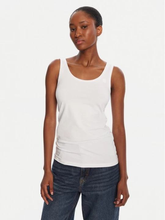 Obrázek produktu G-Star Raw Top Base D07210-3310 Bílá Slim Fit
