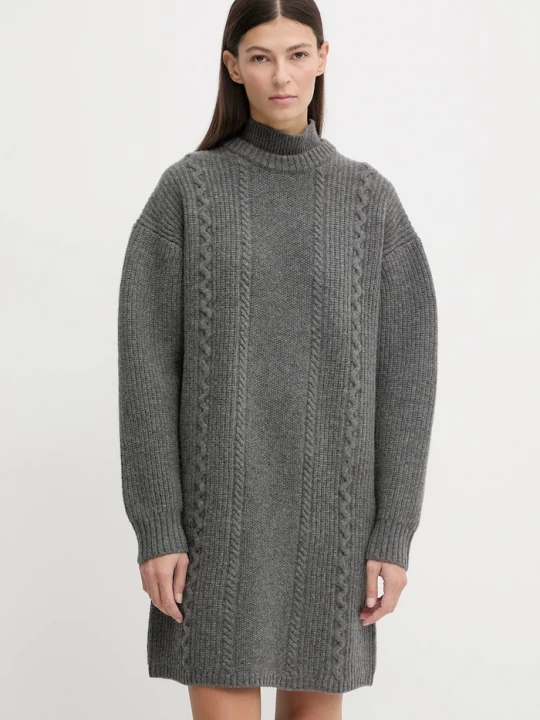 Obrázek produktu G-Star Vlněné šaty G-Star Cable loose knit