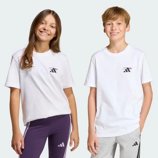 Obrázek produktu Gaming Graphic T-Shirt Junior Adidas bílá