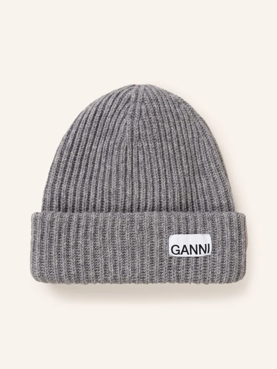Obrázek produktu Ganni Čepice šedá