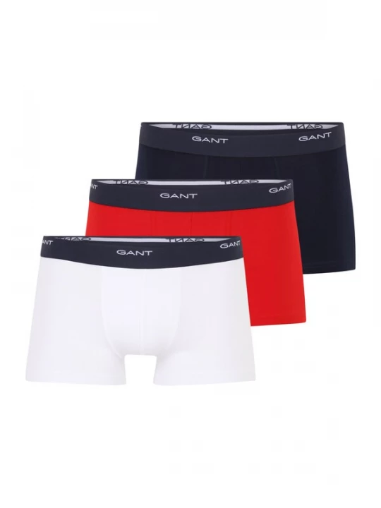 Obrázek produktu GANT Boxerky  jasně červená / černá / bílá