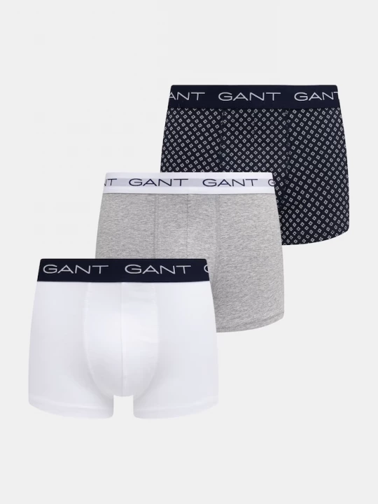 Obrázek produktu Gant boxerky pánské 3-pack námořnická modř