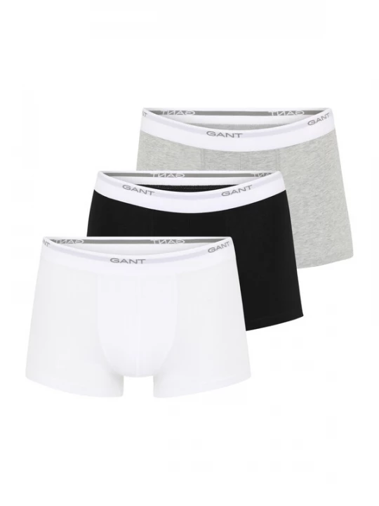 Obrázek produktu GANT Boxerky  světle šedá / šedý melír / černá / bílá