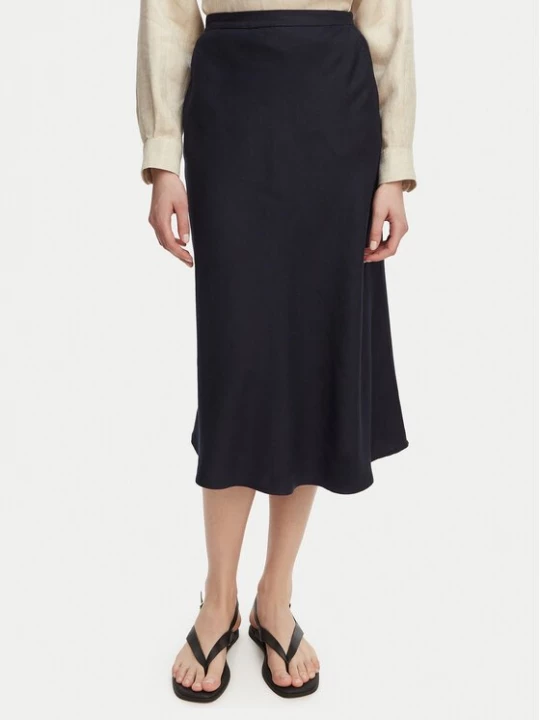 Obrázek produktu Gant Midi sukně 4400231 Tmavomodrá Regular Fit