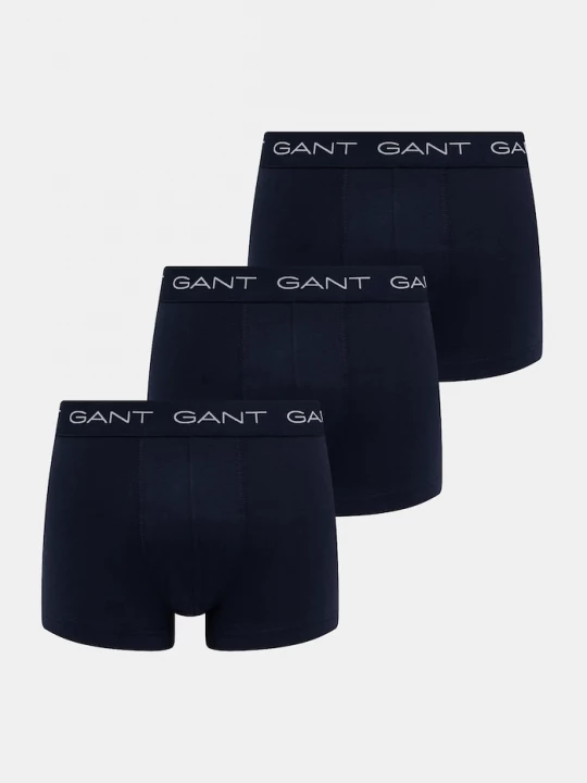 Obrázek produktu Gant přiléhavé boxerky pánské 3-pack námořnická modř