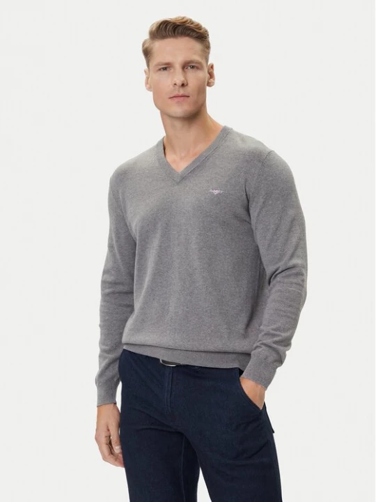 Obrázek produktu Gant Svetr 8030562 Šedá Regular Fit