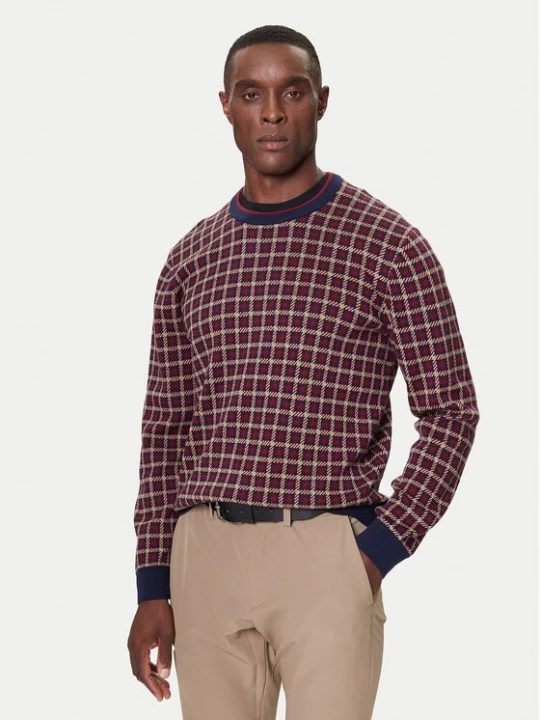 Obrázek produktu Gant Svetr 8050253 409 Bordó Regular Fit