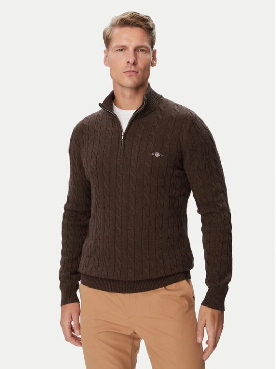 Obrázek produktu Gant Svetr 8050603 Hnědá Regular Fit