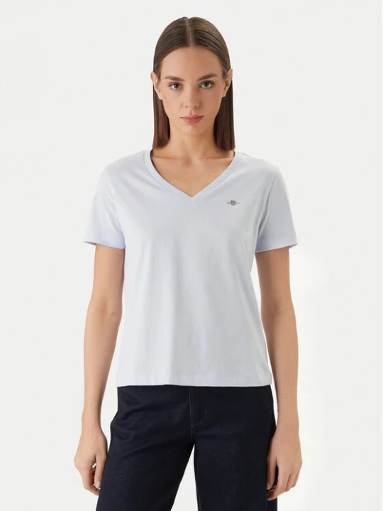 Obrázek produktu Gant T-Shirt 4200750 Světle modrá Slim Fit