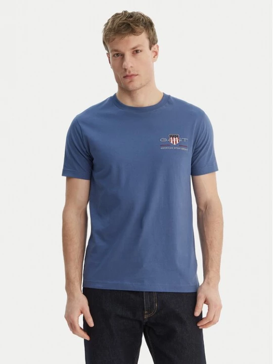 Obrázek produktu Gant T-Shirt Archive Shield 2067004 Modrá Regular Fit