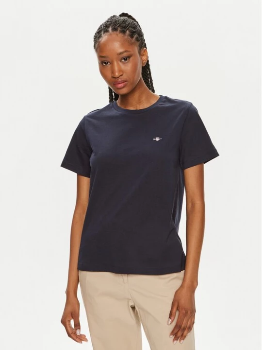 Obrázek produktu Gant T-Shirt Shield 4200200 Tmavomodrá Regular Fit